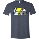 T-Shirts Heather Navy / S Be Different Men's Semi-Fitted Softstyle