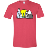 T-Shirts Heather Red / S Be Different Men's Semi-Fitted Softstyle