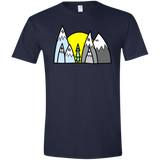 T-Shirts Navy / X-Small Be Different Men's Semi-Fitted Softstyle