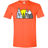 T-Shirts Orange / S Be Different Men's Semi-Fitted Softstyle