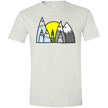 T-Shirts White / X-Small Be Different Men's Semi-Fitted Softstyle