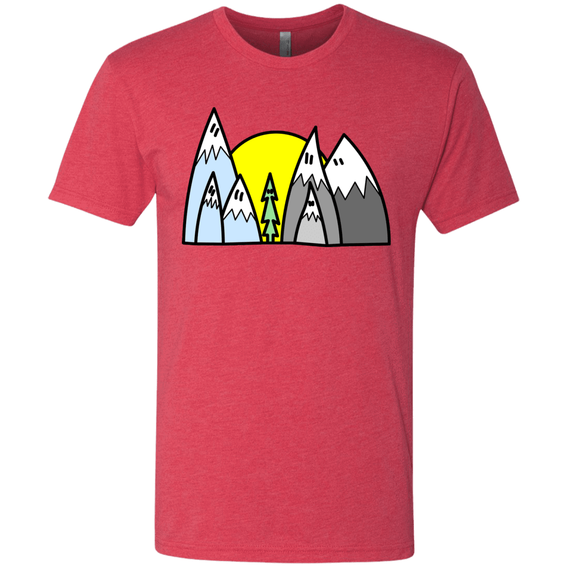 T-Shirts Vintage Red / S Be Different Men's Triblend T-Shirt