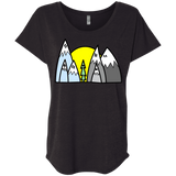 T-Shirts Vintage Black / X-Small Be Different Triblend Dolman Sleeve