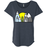 T-Shirts Vintage Navy / X-Small Be Different Triblend Dolman Sleeve