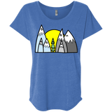 T-Shirts Vintage Royal / X-Small Be Different Triblend Dolman Sleeve