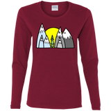 T-Shirts Cardinal / S Be Different Women's Long Sleeve T-Shirt