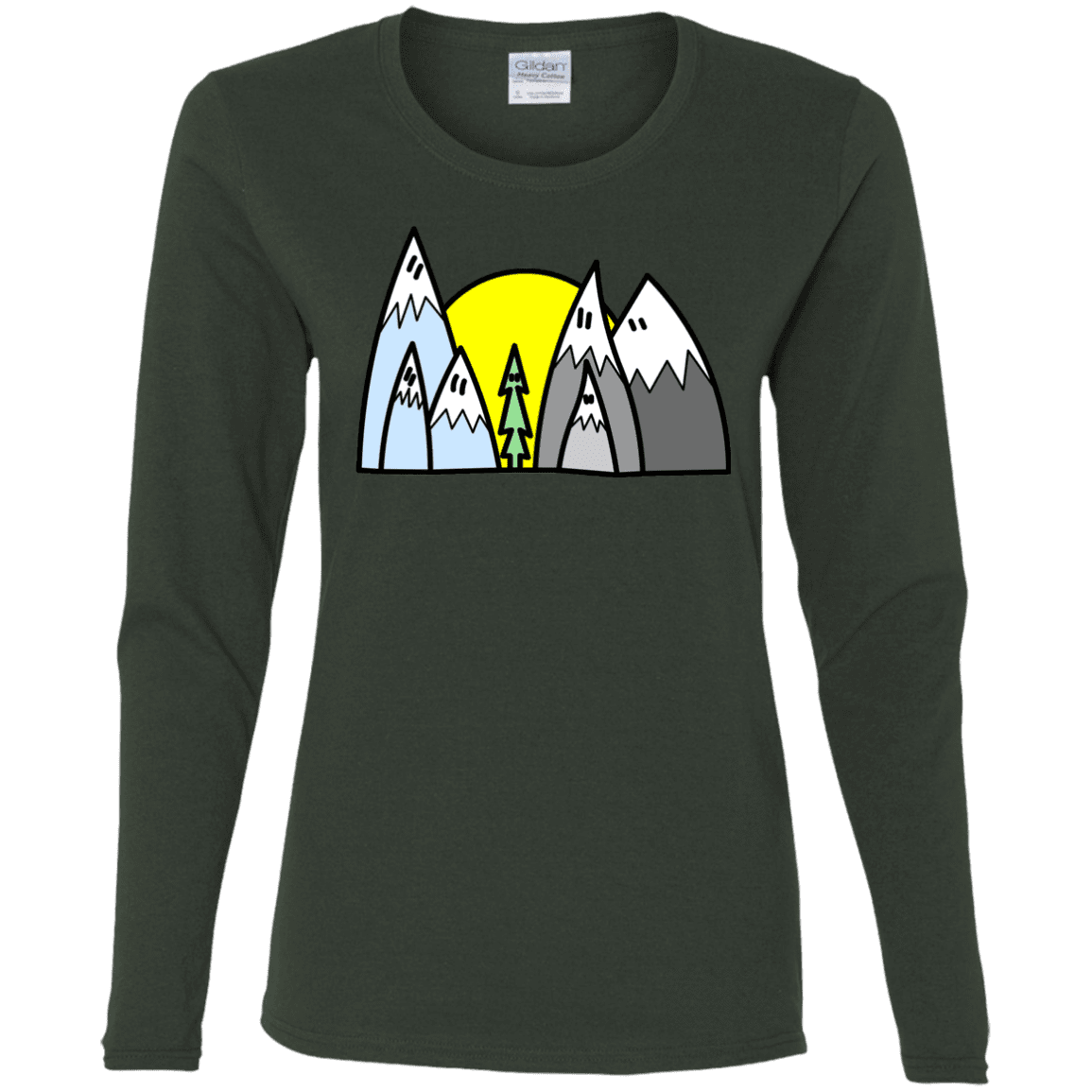 T-Shirts Forest / S Be Different Women's Long Sleeve T-Shirt