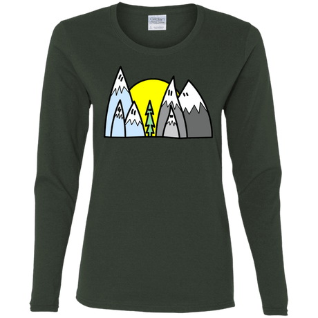 T-Shirts Forest / S Be Different Women's Long Sleeve T-Shirt