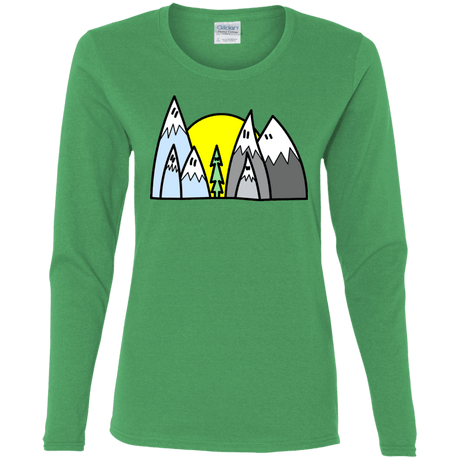 T-Shirts Irish Green / S Be Different Women's Long Sleeve T-Shirt