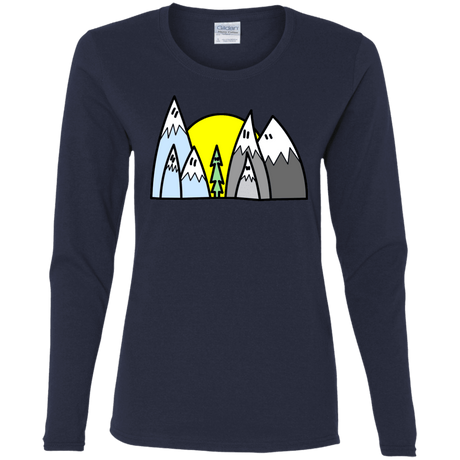 T-Shirts Navy / S Be Different Women's Long Sleeve T-Shirt