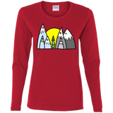 T-Shirts Red / S Be Different Women's Long Sleeve T-Shirt