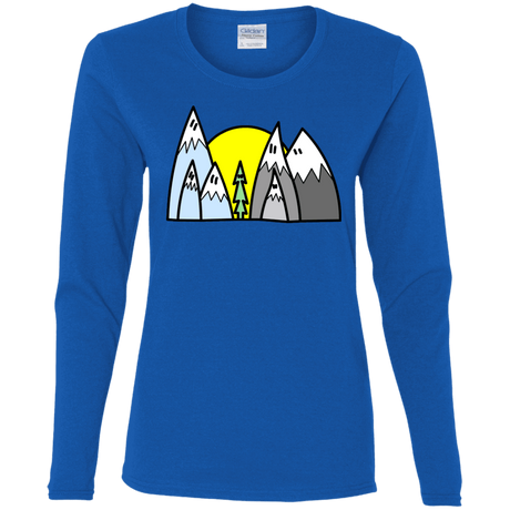 T-Shirts Royal / S Be Different Women's Long Sleeve T-Shirt