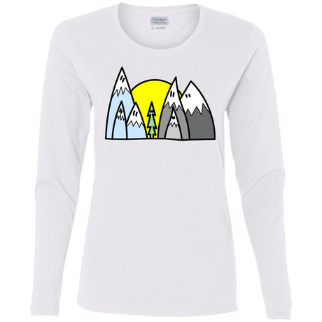 T-Shirts White / S Be Different Women's Long Sleeve T-Shirt