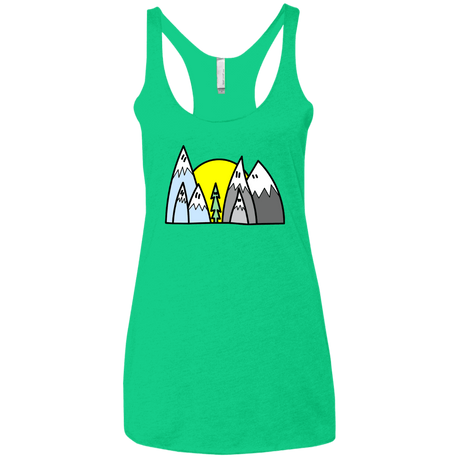 T-Shirts Envy / X-Small Be Different Women's Triblend Racerback Tank