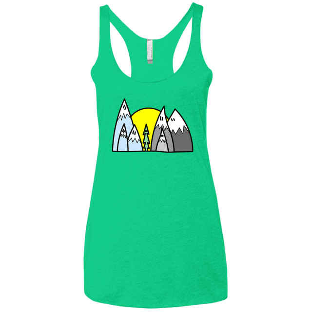 T-Shirts Envy / X-Small Be Different Women's Triblend Racerback Tank