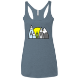 T-Shirts Indigo / X-Small Be Different Women's Triblend Racerback Tank