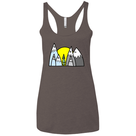 T-Shirts Macchiato / X-Small Be Different Women's Triblend Racerback Tank