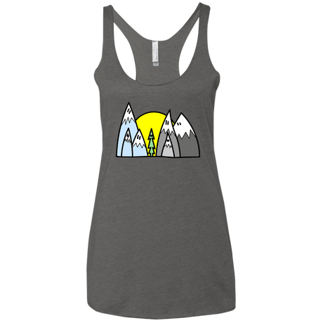 T-Shirts Premium Heather / X-Small Be Different Women's Triblend Racerback Tank