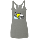 T-Shirts Venetian Grey / X-Small Be Different Women's Triblend Racerback Tank