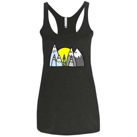 T-Shirts Vintage Black / X-Small Be Different Women's Triblend Racerback Tank