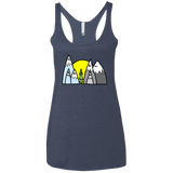 T-Shirts Vintage Navy / X-Small Be Different Women's Triblend Racerback Tank