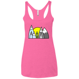 T-Shirts Vintage Pink / X-Small Be Different Women's Triblend Racerback Tank