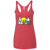 T-Shirts Vintage Red / X-Small Be Different Women's Triblend Racerback Tank