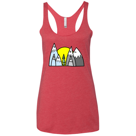 T-Shirts Vintage Red / X-Small Be Different Women's Triblend Racerback Tank