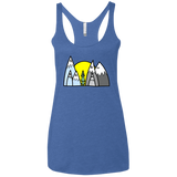 T-Shirts Vintage Royal / X-Small Be Different Women's Triblend Racerback Tank