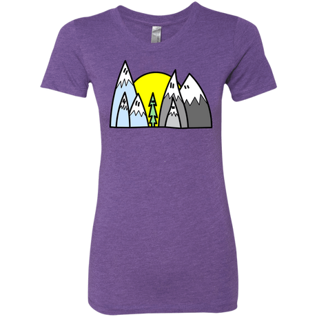 T-Shirts Purple Rush / S Be Different Women's Triblend T-Shirt