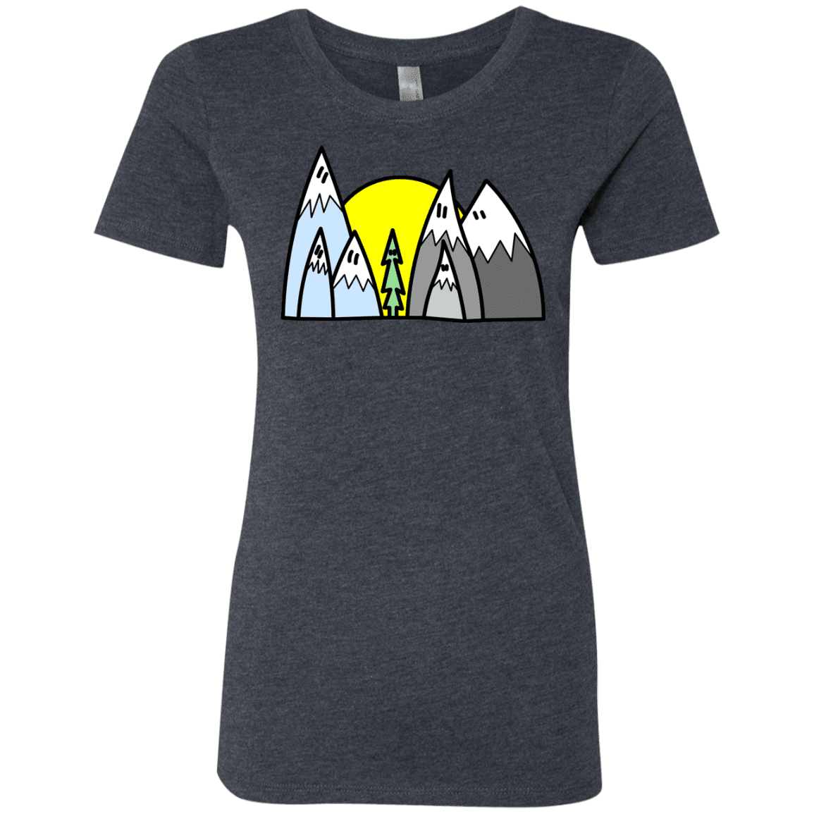 T-Shirts Vintage Navy / S Be Different Women's Triblend T-Shirt