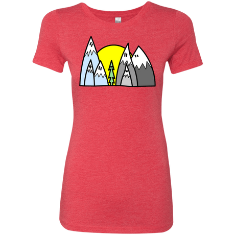 T-Shirts Vintage Red / S Be Different Women's Triblend T-Shirt