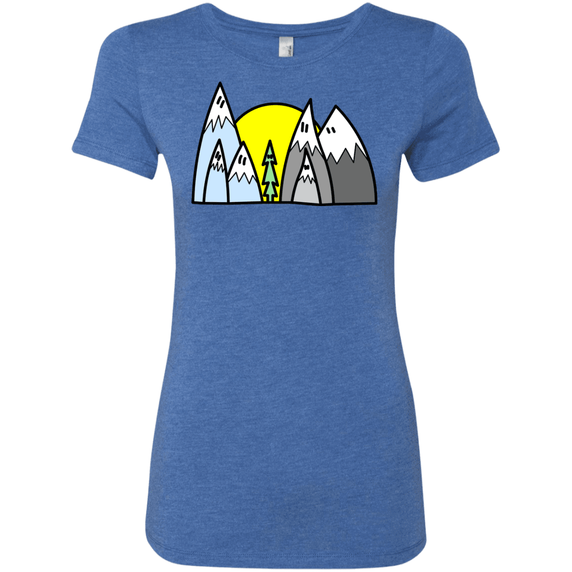 T-Shirts Vintage Royal / S Be Different Women's Triblend T-Shirt