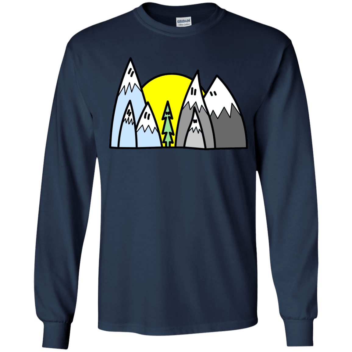 T-Shirts Navy / YS Be Different Youth Long Sleeve T-Shirt