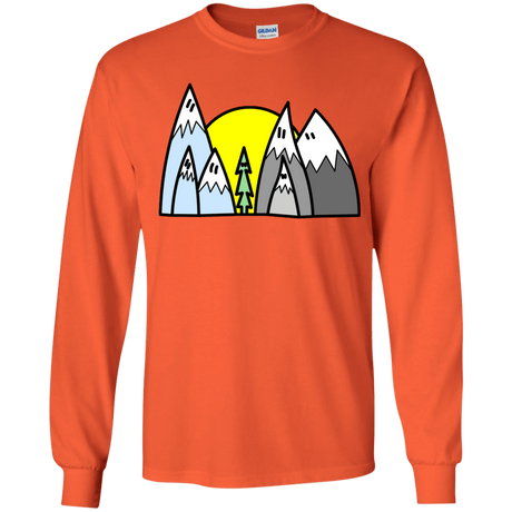T-Shirts Orange / YS Be Different Youth Long Sleeve T-Shirt