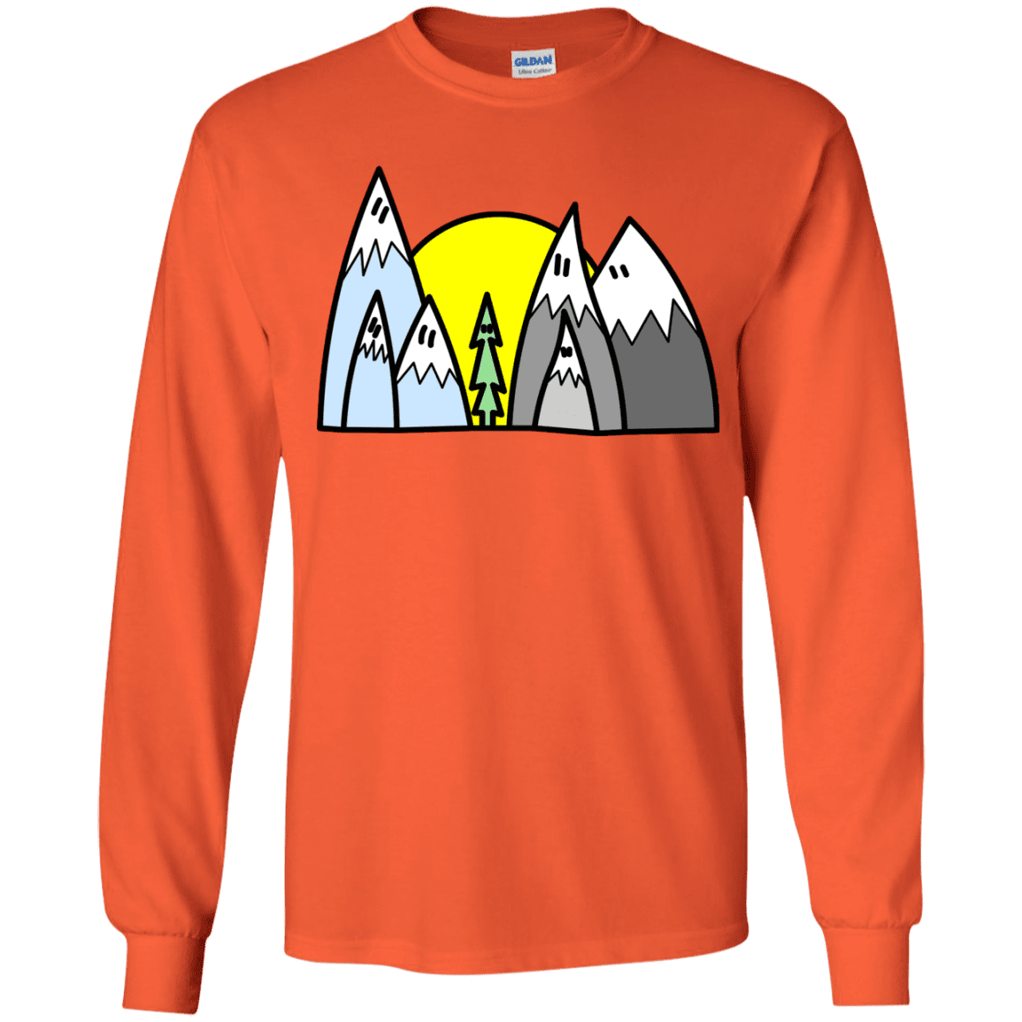T-Shirts Orange / YS Be Different Youth Long Sleeve T-Shirt