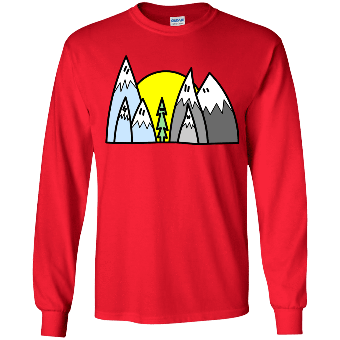 T-Shirts Red / YS Be Different Youth Long Sleeve T-Shirt