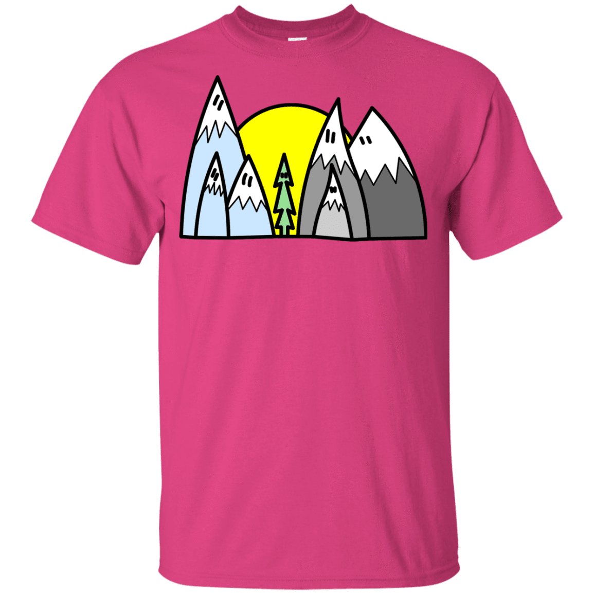 T-Shirts Heliconia / YXS Be Different Youth T-Shirt