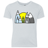 T-Shirts Heather White / YXS Be Different Youth Triblend T-Shirt