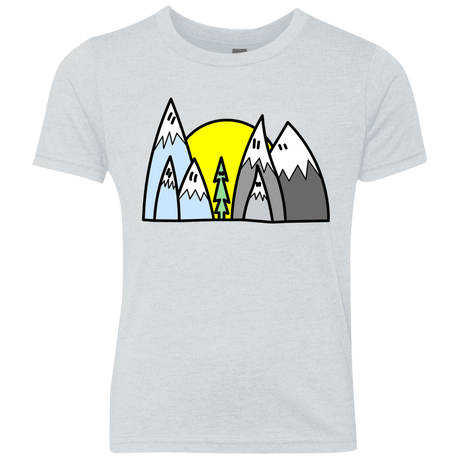 T-Shirts Heather White / YXS Be Different Youth Triblend T-Shirt