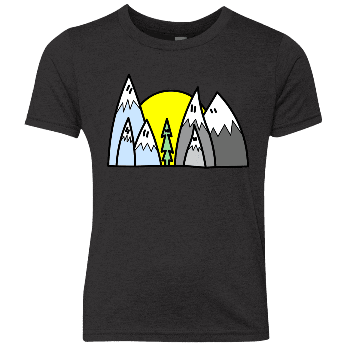 T-Shirts Vintage Black / YXS Be Different Youth Triblend T-Shirt