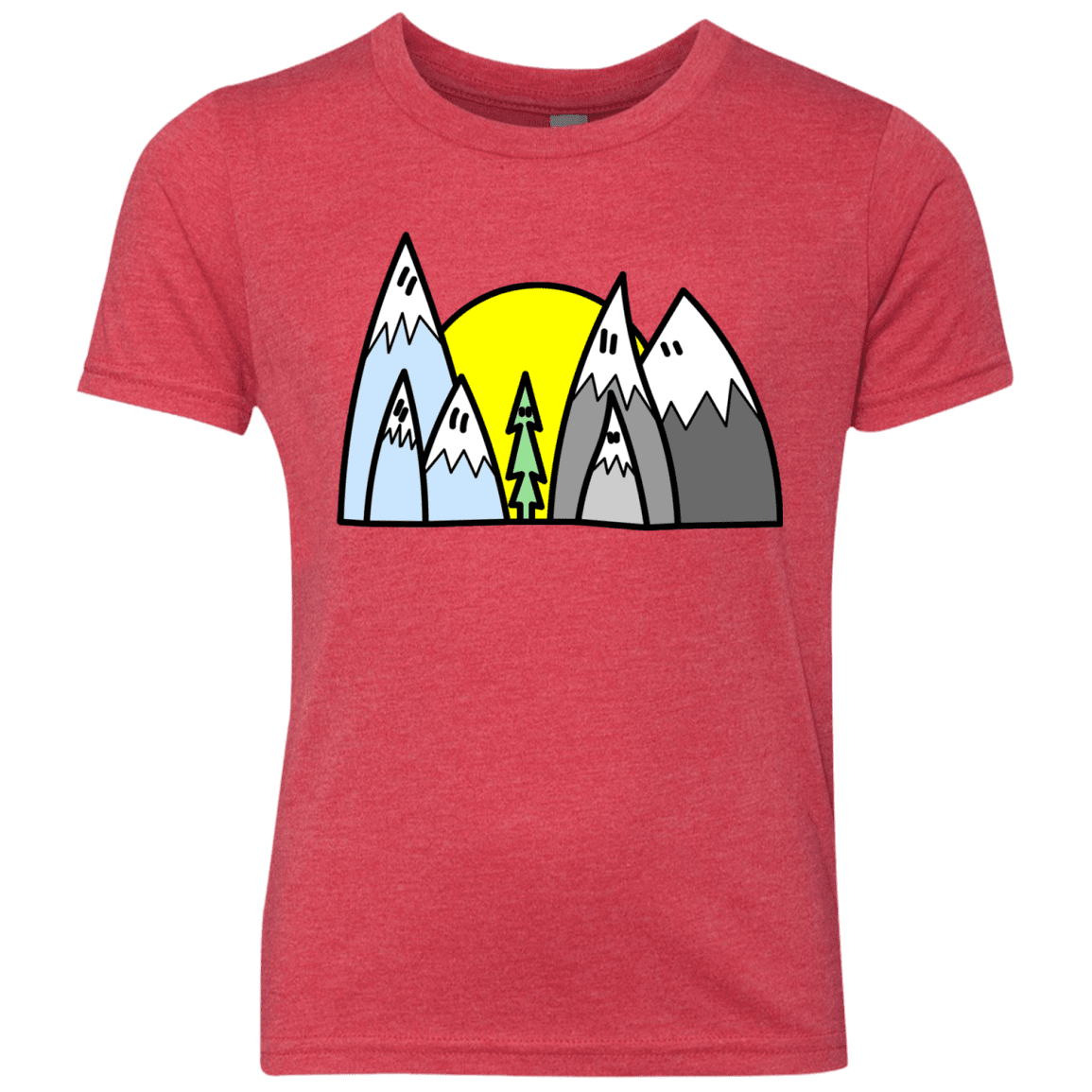T-Shirts Vintage Red / YXS Be Different Youth Triblend T-Shirt