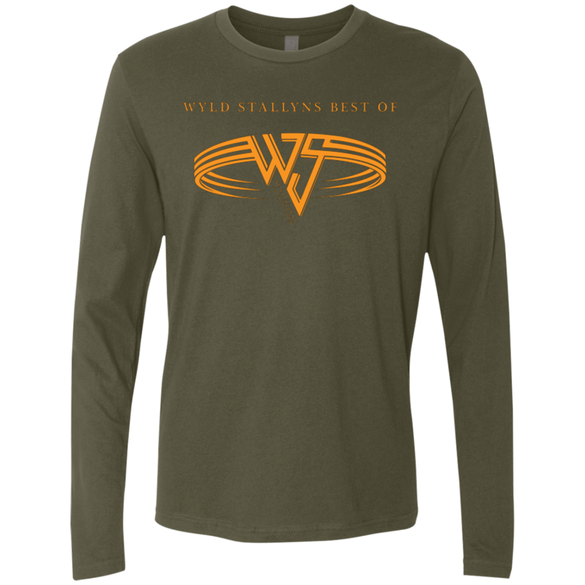T-Shirts Military Green / Small Be Excellent To Each Other Men's Premium Long Sleeve