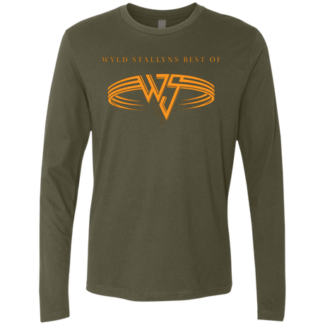 T-Shirts Military Green / Small Be Excellent To Each Other Men's Premium Long Sleeve