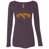 T-Shirts Vintage Purple / Small Be Excellent To Each Other Women's Triblend Long Sleeve Shirt