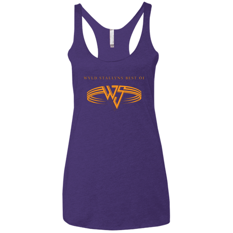 T-Shirts Purple / X-Small Be Excellent To Each Other Women's Triblend Racerback Tank