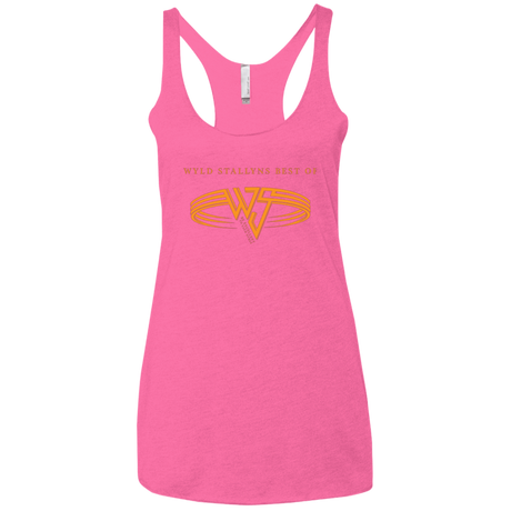 T-Shirts Vintage Pink / X-Small Be Excellent To Each Other Women's Triblend Racerback Tank