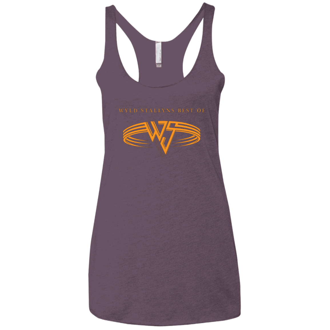 T-Shirts Vintage Purple / X-Small Be Excellent To Each Other Women's Triblend Racerback Tank