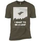 T-Shirts Military Green / X-Small Be Leaf Men's Premium T-Shirt