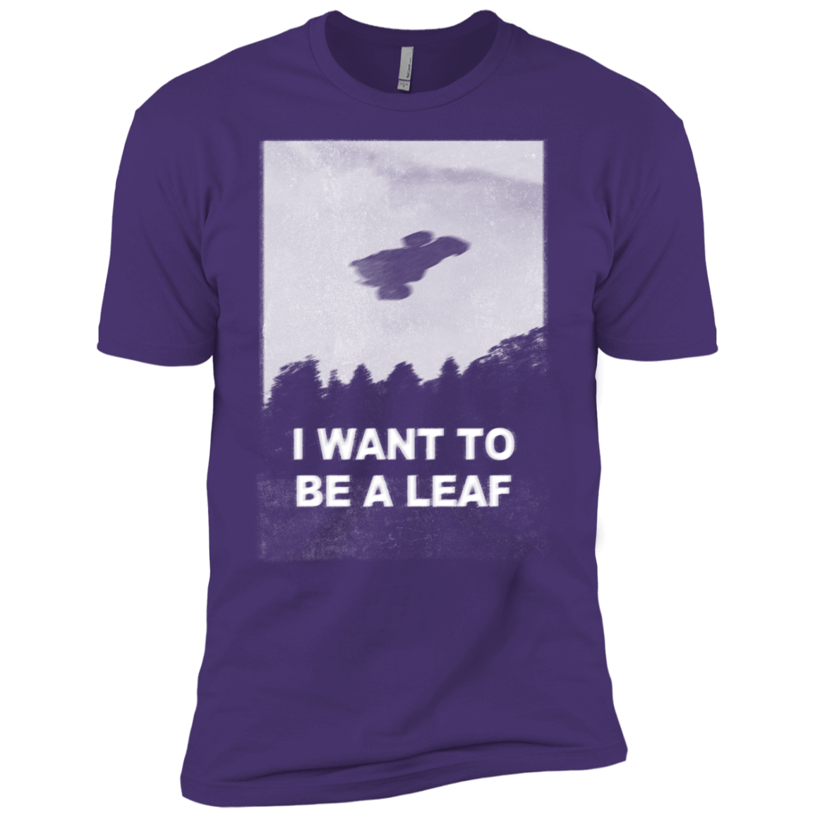 T-Shirts Purple Rush/ / X-Small Be Leaf Men's Premium T-Shirt